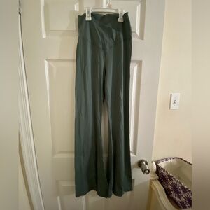 Aerie Wide Leg Pants in Sage
